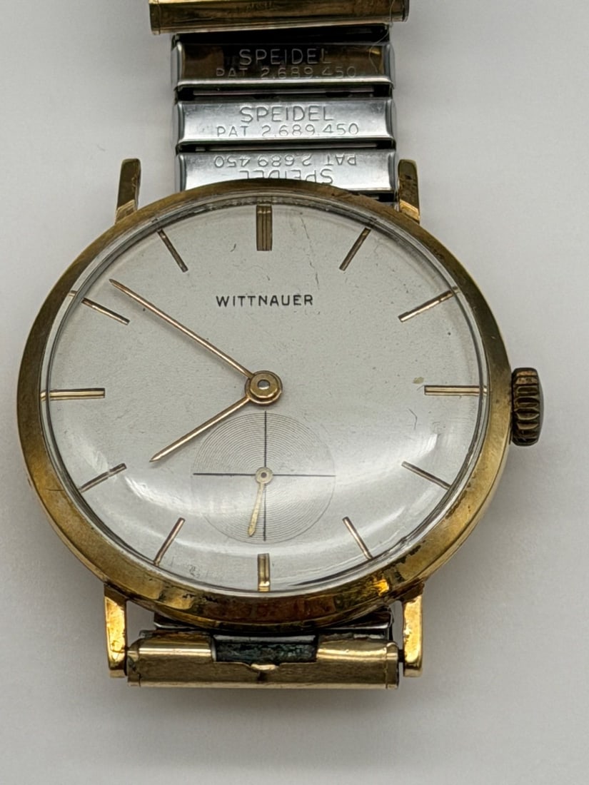 Wittnauer 10k Gold Filled Unadjusted Wrist Watch (1 of 3)