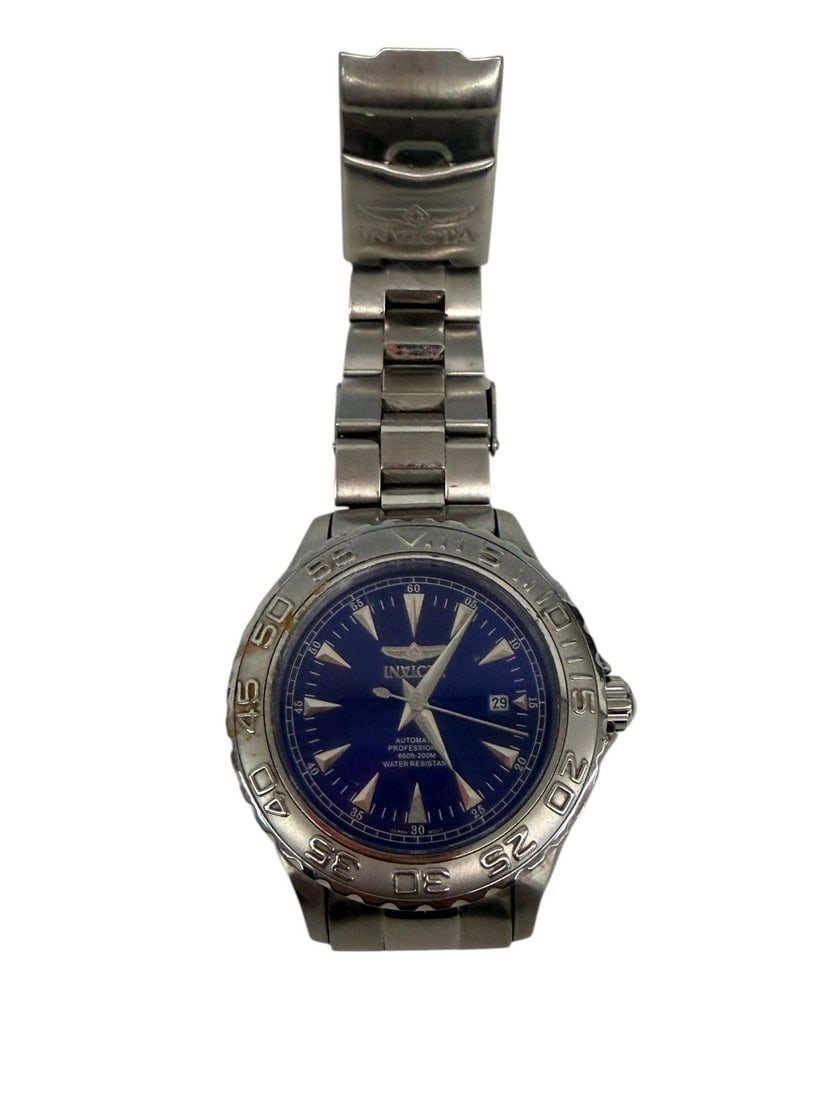 Invicta 2301 Men's Pro Diver Automatic Stainless Steel Wrist Watch (1 of 4)