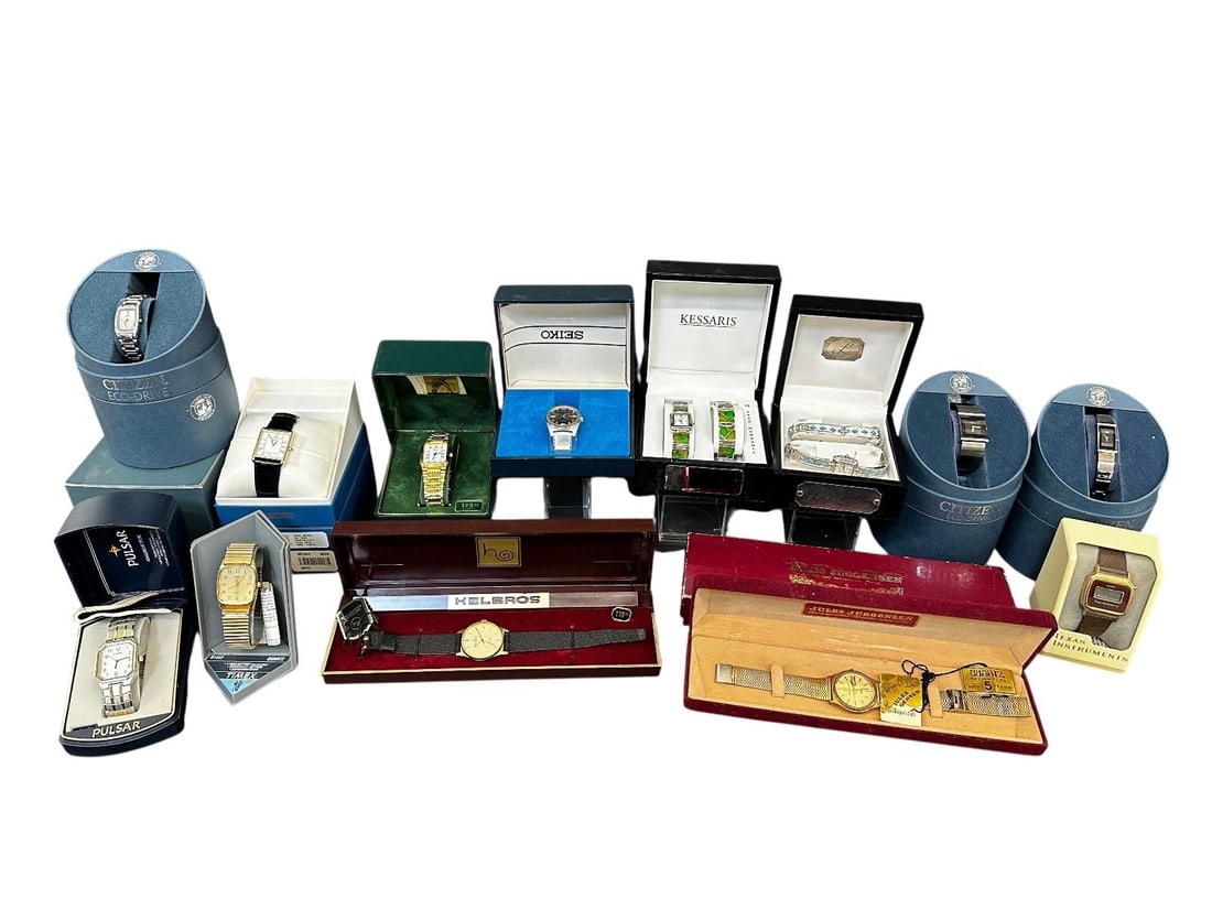 Group of Watches in Original Boxes (1 of 14)