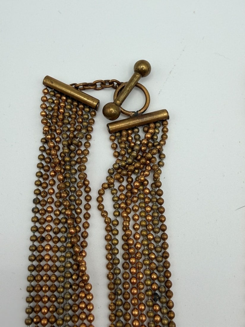 (3) Multi Chain Choker Necklaces - 6