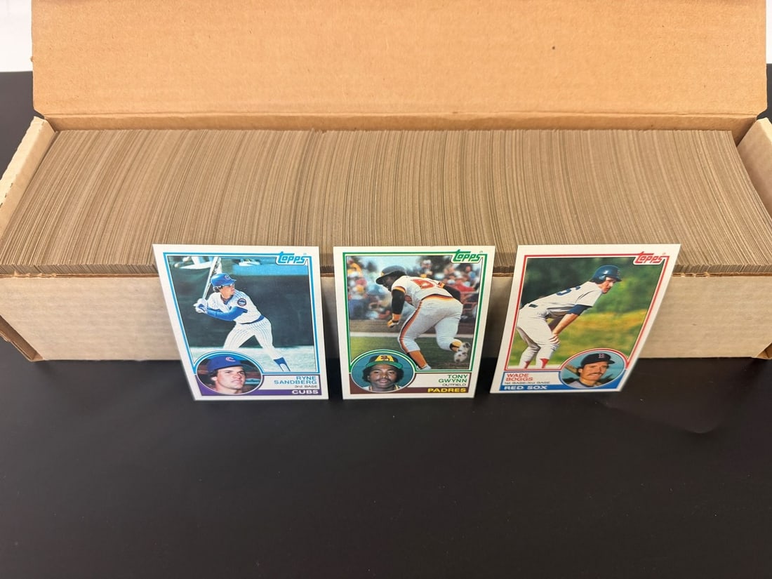 1983 Topps Complete Set NM-M: Sandberg, Gwynn, Boggs (1 of 4)