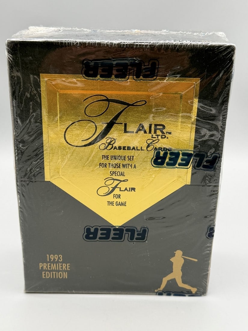 1993 Flair Limited Baseball Cards Premier Edition Factory Sealed (1 of 1)