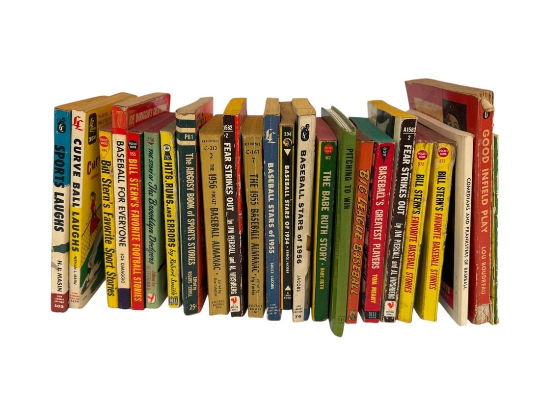 Group of Early 1950's Baseball Books (1 of 6)