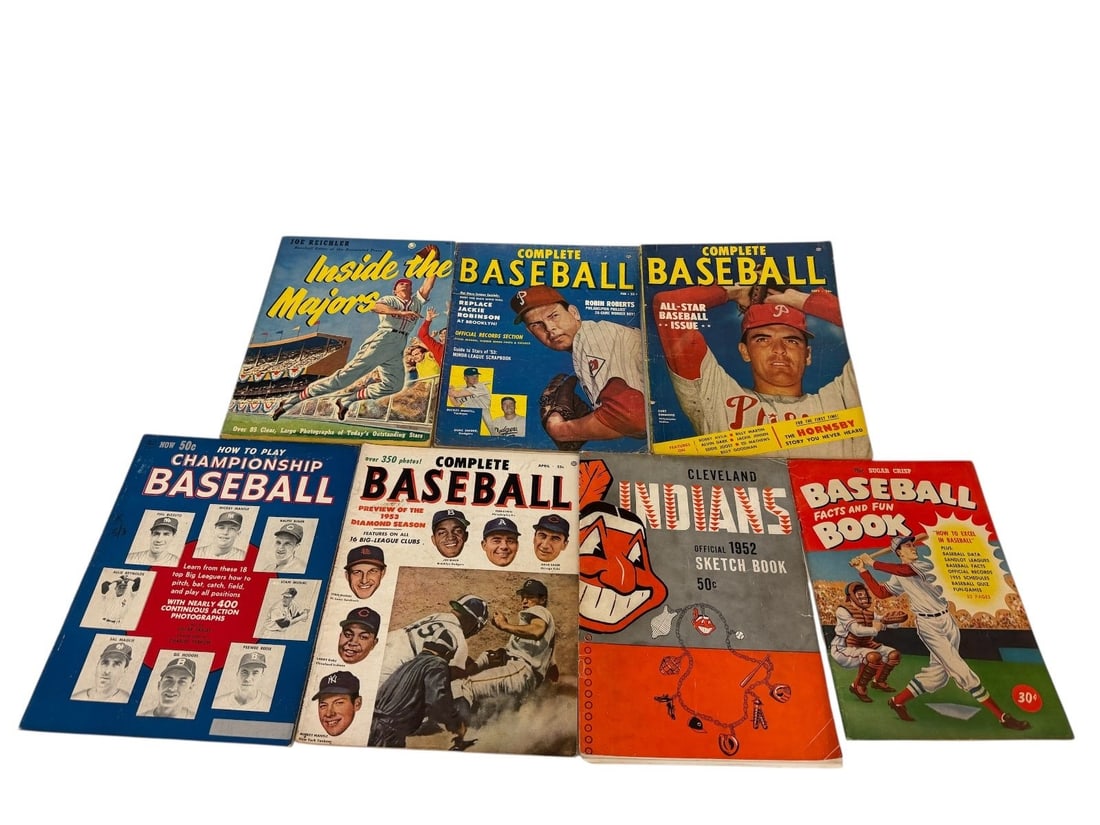 Group of 1950's Baseball Magazines (1 of 1)