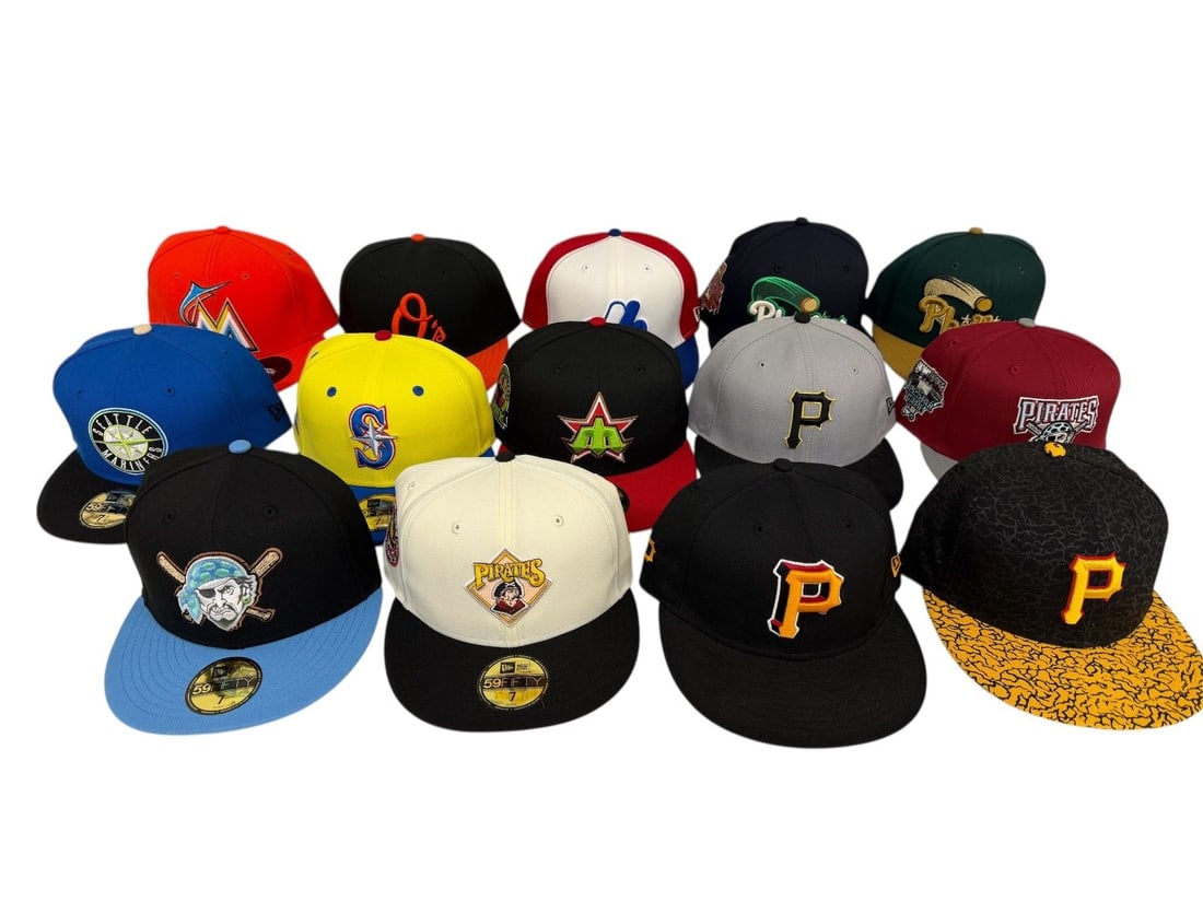 (14) New Era Major League Baseball New Limited Edition Hats (1 of 4)