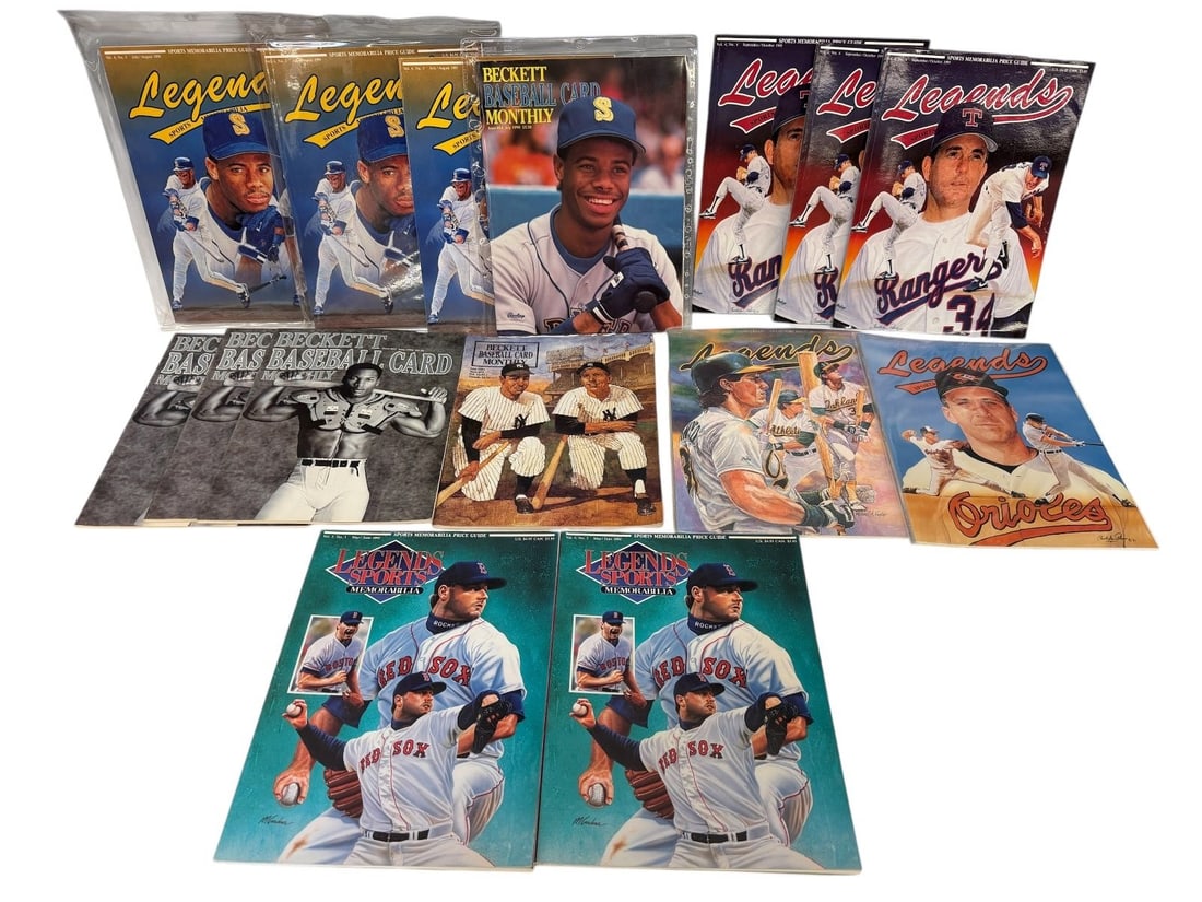 Legends and Beckett Memorabilia Magazines (1 of 1)