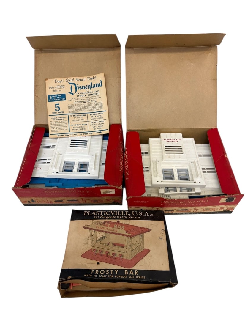 (3) Vintage Train Accessories: Plasticville, Bachmann Brothers (1 of 4)