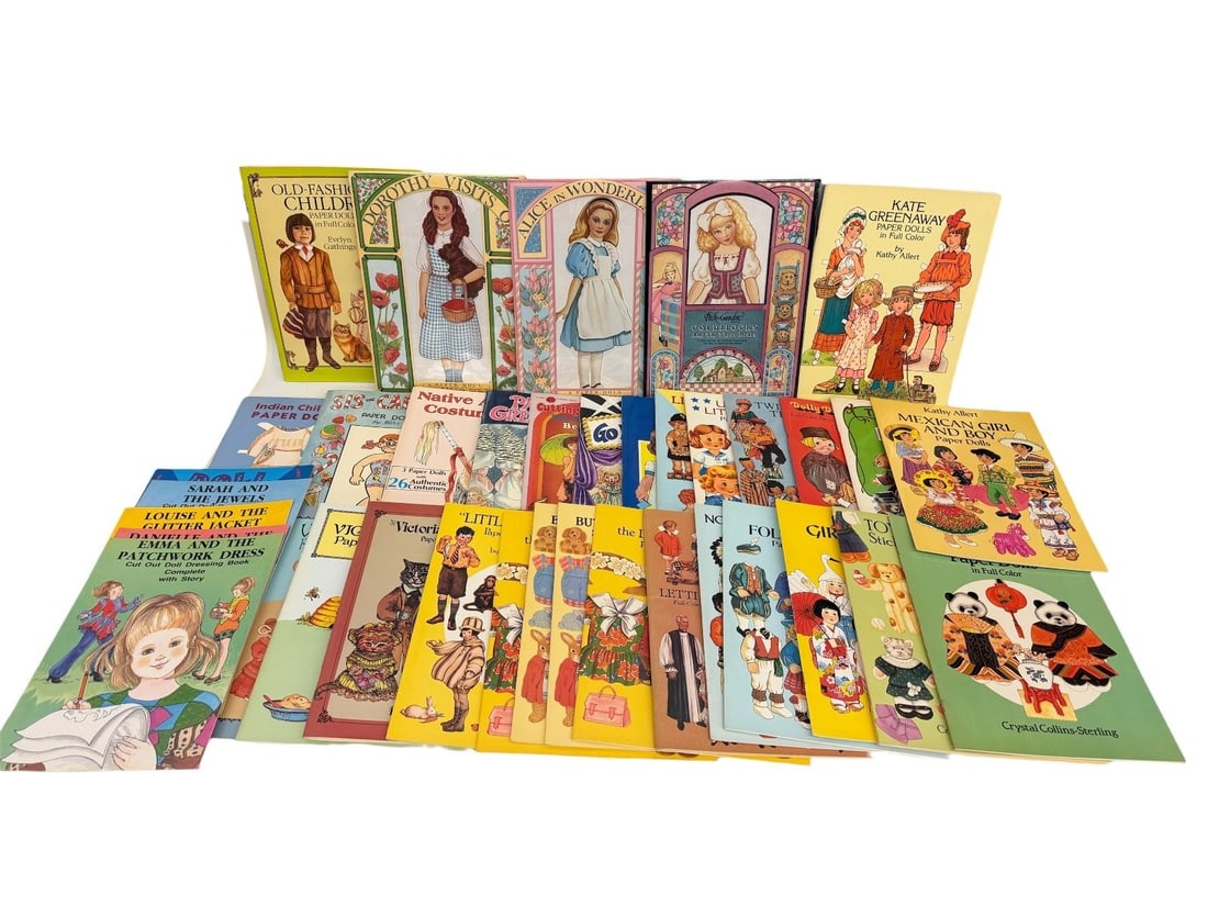 Over (35) Tom Tierney Paper Doll New Books: Wizard of Oz, Kate Greenaway, More: Over (35) Tom Tierney Paper Doll New Books: Wizard of Oz, Kate Greenaway, More