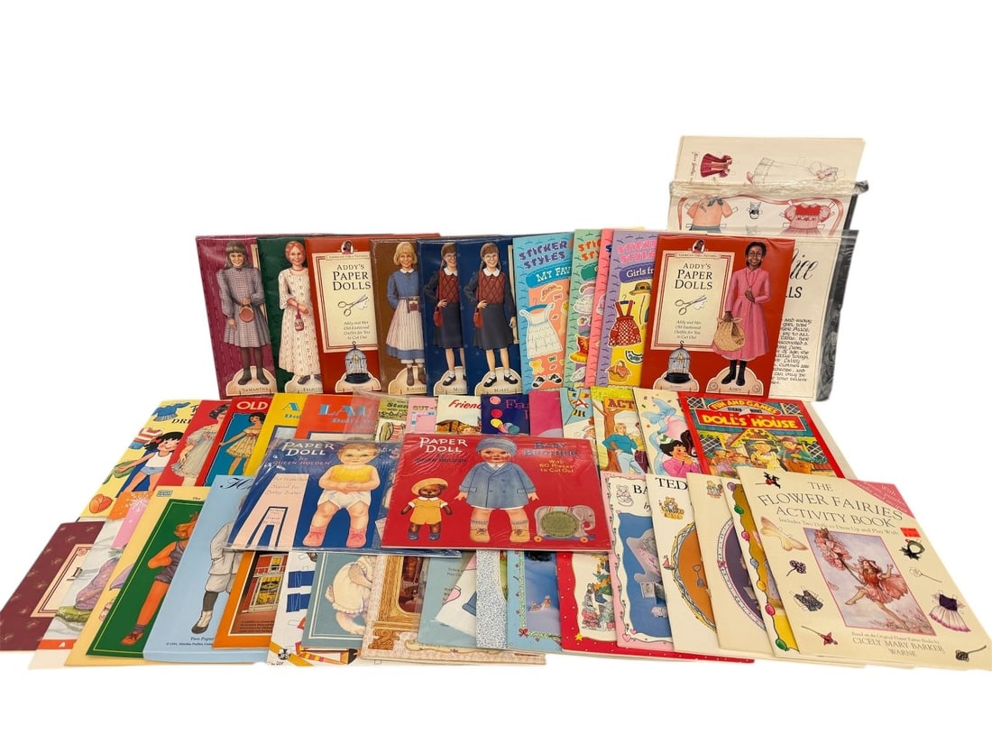 (48) Tom Tierney Paper Doll New Books: American Girls: (48) Tom Tierney Paper Doll New Books: American Girls: All new, never used.