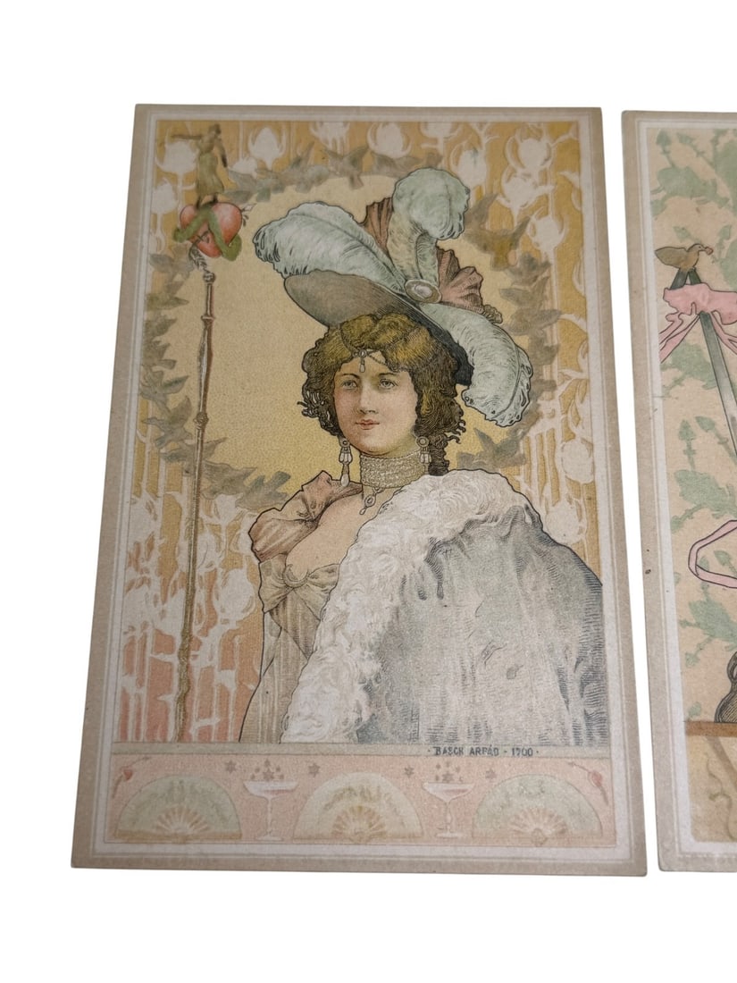 (3) Arpad Basch Designed Postcards - 2