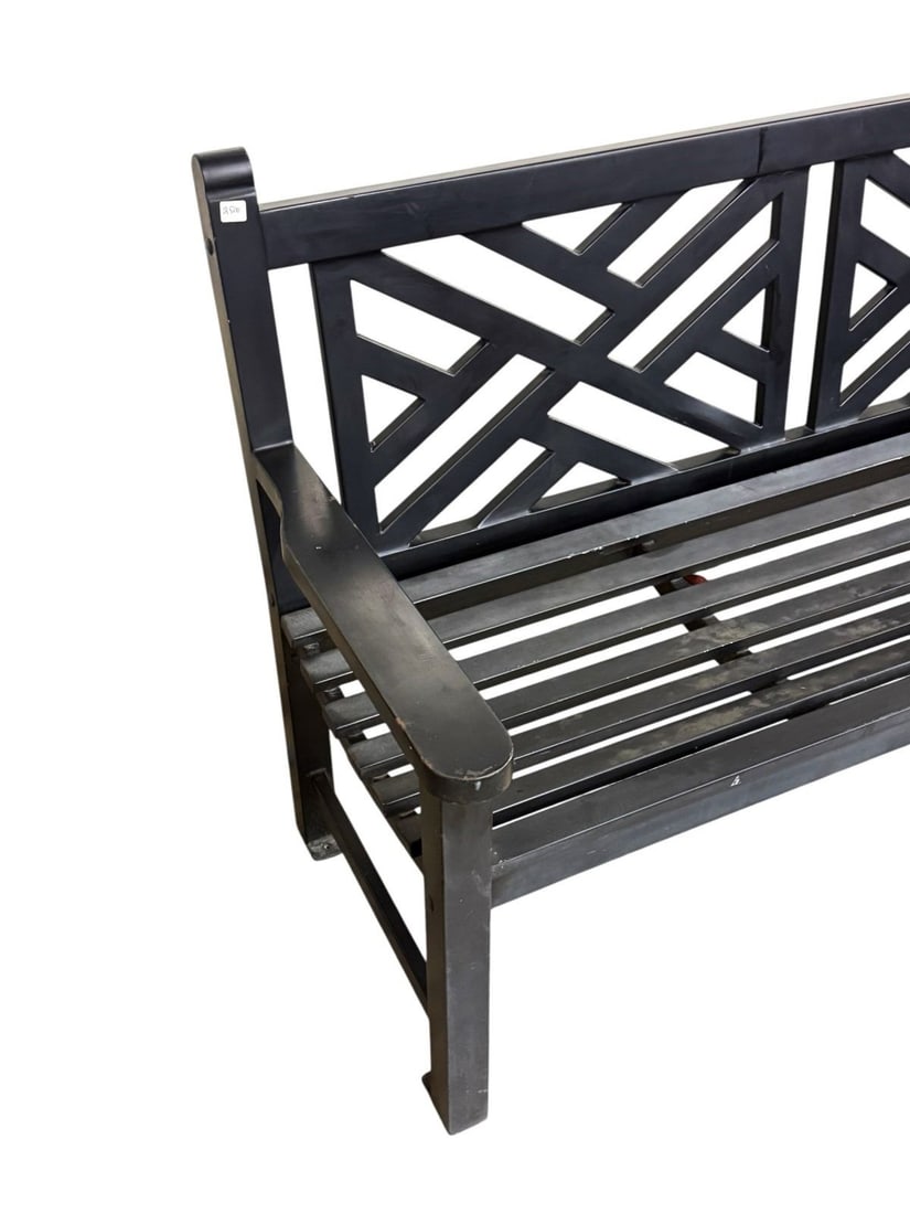 Metal Garden Bench - 4