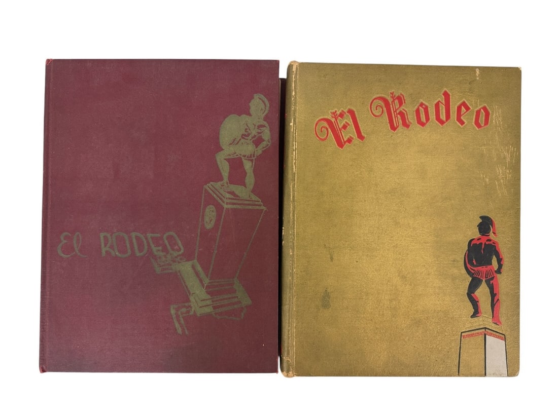 (2) University of Southern California Yearbooks 1946, 1948: (2) University of Southern California Yearbooks 1946, 1948: The El Rodeo
