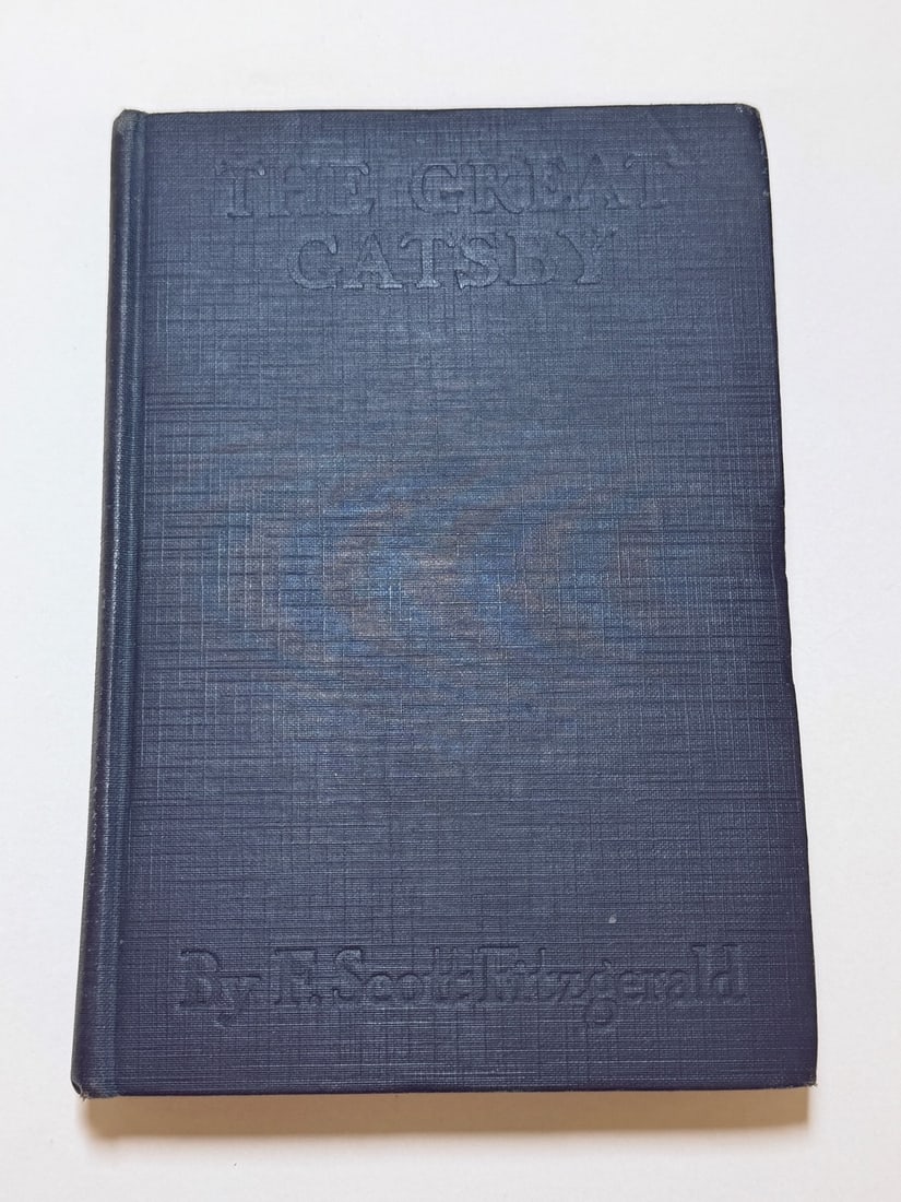 F. Scott Fitzgerald "The Great Gatsby" 1925 First Edition (1 of 7)