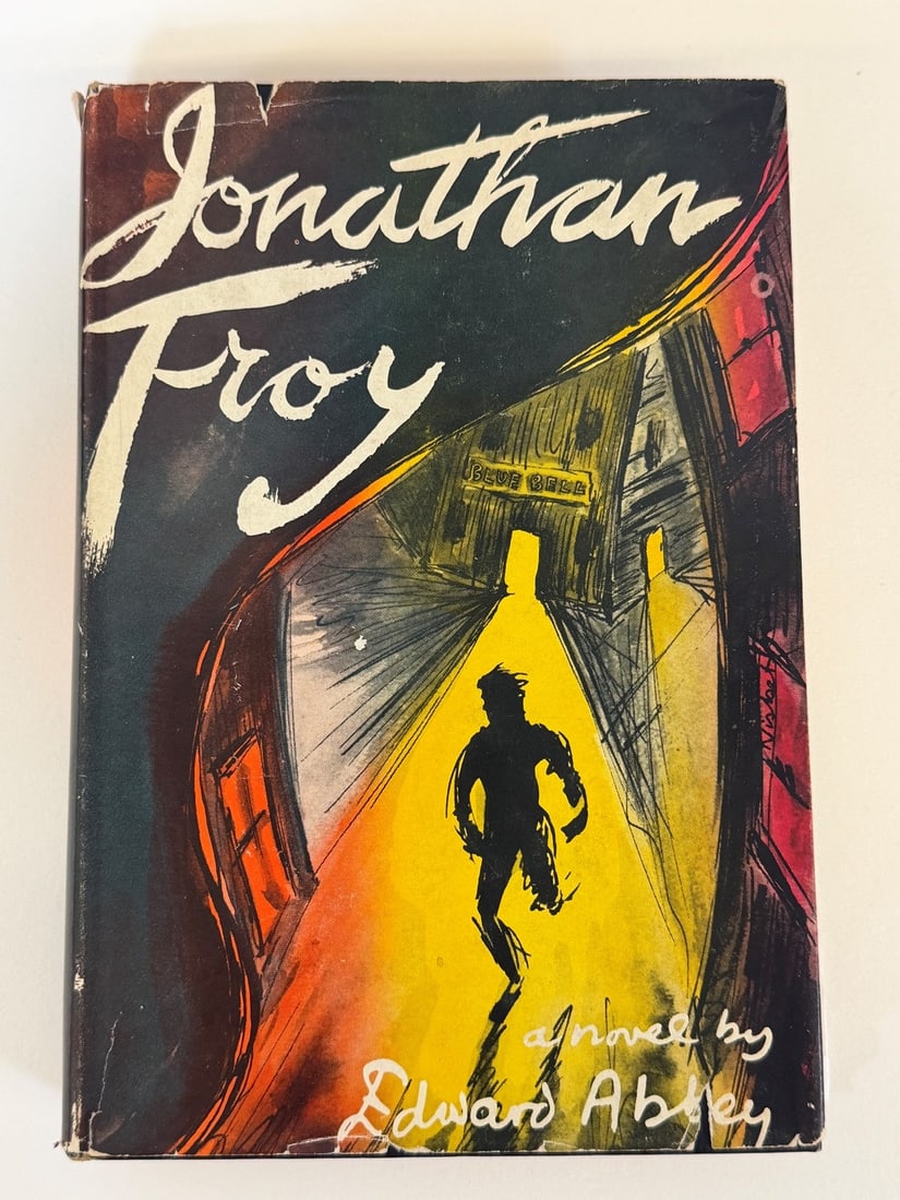 Jonathan Troy by Edward Abbey 1954 First Edition with Non Price Clipped Dust Jacket (1 of 6)