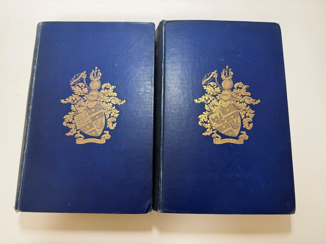 Drake & The Tudor Navy by Julian Corbett 2 Volumes 1898 First Edition With Hand Written Letter From (1 of 9)