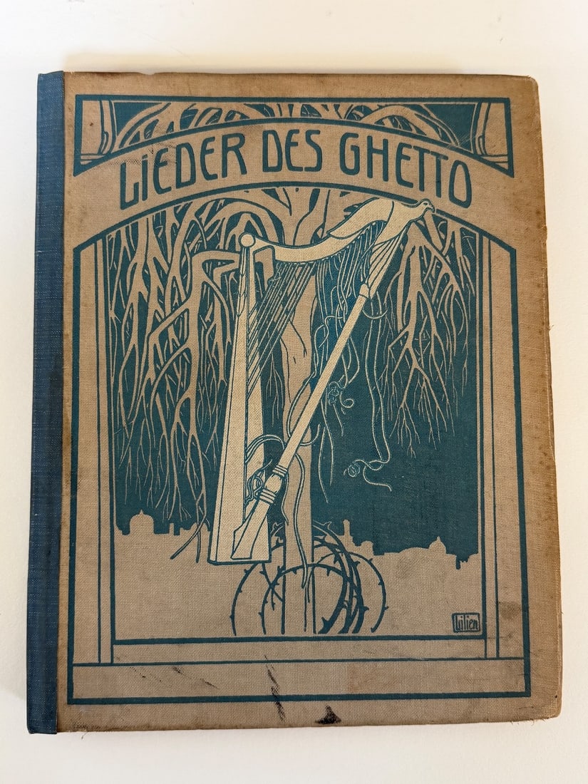 Lieder Des Ghetto by Berthold Feiwel 1902 First Edition (1 of 8)