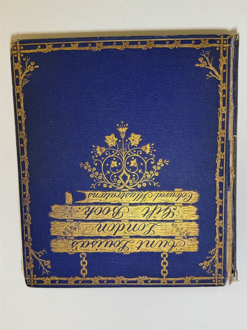 Aunt Louisa's London Gift Book 1867 First Edition: Aunt Louisa's London Gift Book 1867 First Edition: beautiful blue boards, gilt letters and decoration. Published by Frederick Warne and Co. with great engravings.