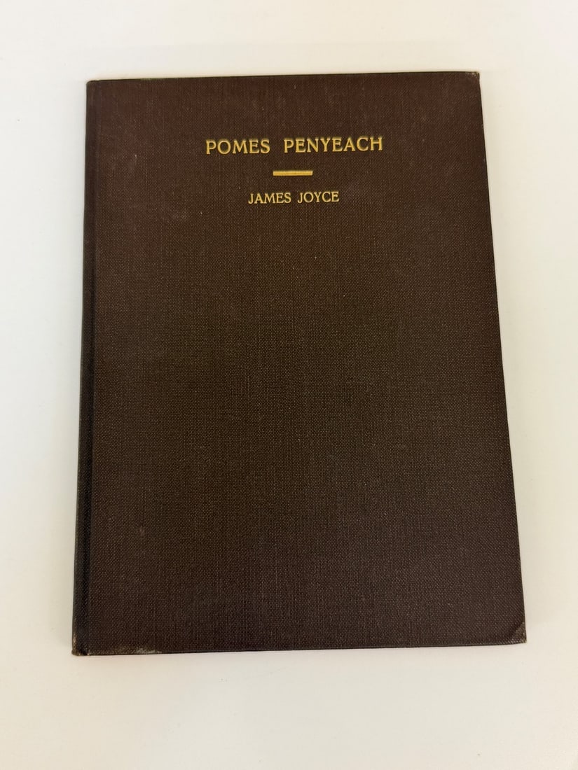 James Joyce "Pomes Penyeach" 1931 First Edition Limited of 100 Copies (1 of 5)