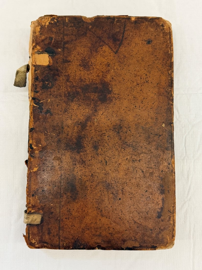 T. Bocalini "Advertisements From Parnassus" 1659 Leather Binding (1 of 8)