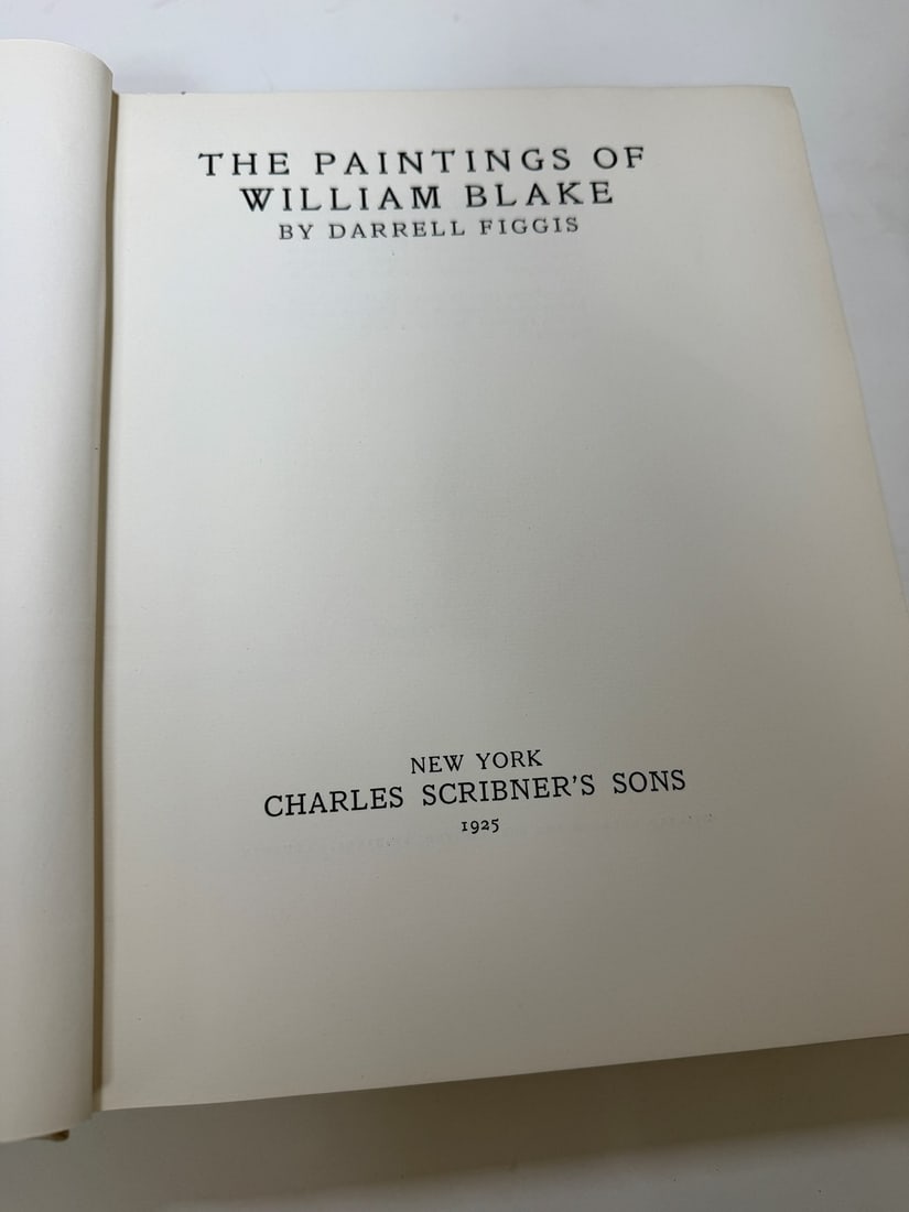 Paintings of William Blake 1925 First Edition with Dust Jacket (1 of 7)