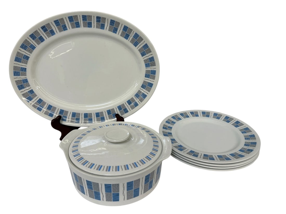 Myott's Castille Porcelain Dishes (1 of 1)