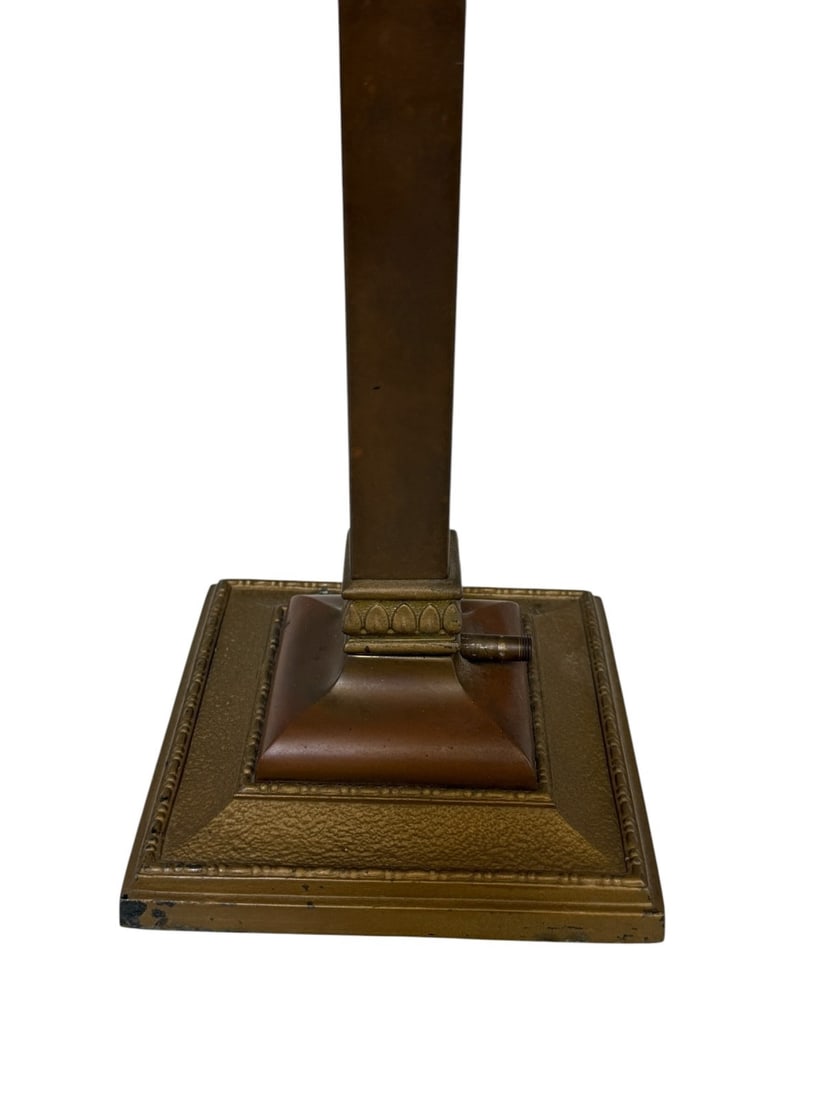 Ruby Red Converted Banquet Lamp - 5