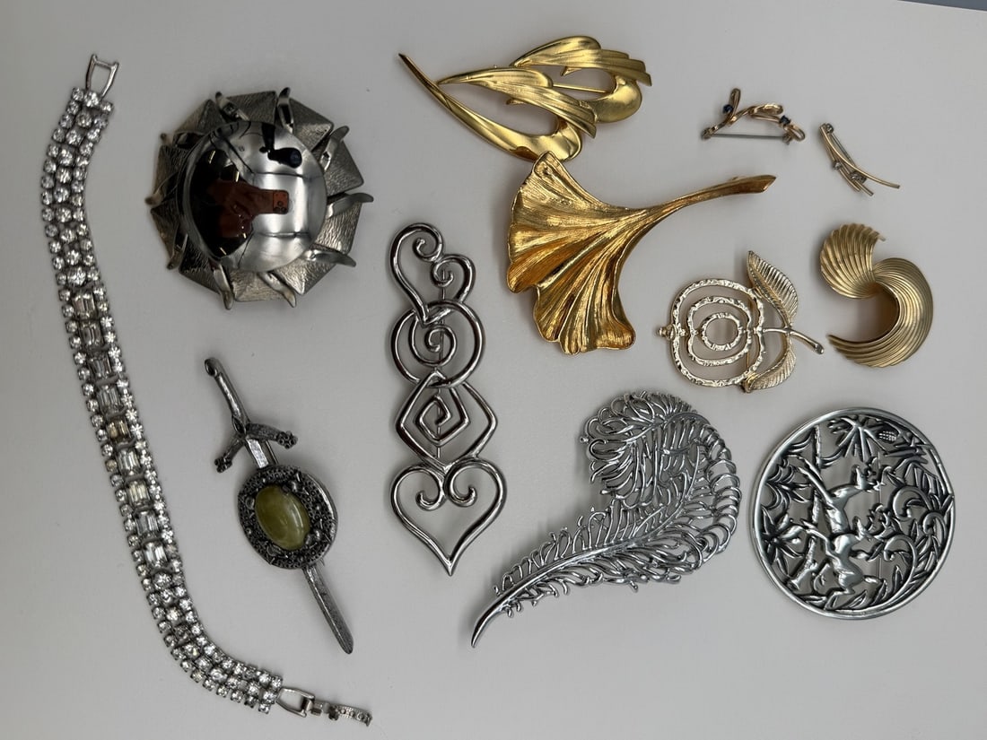 Group of Gold Filled and Costume Jewelry (1 of 8)