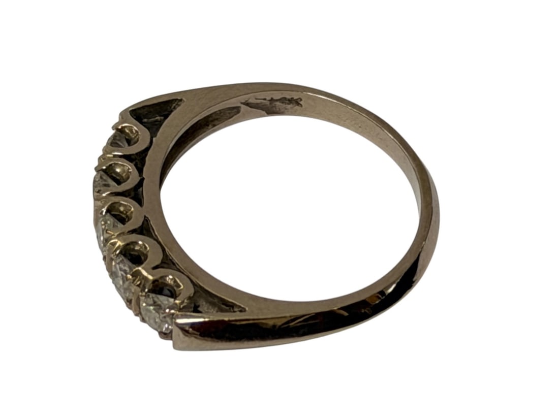 14k Gold Diamond Ring - 2