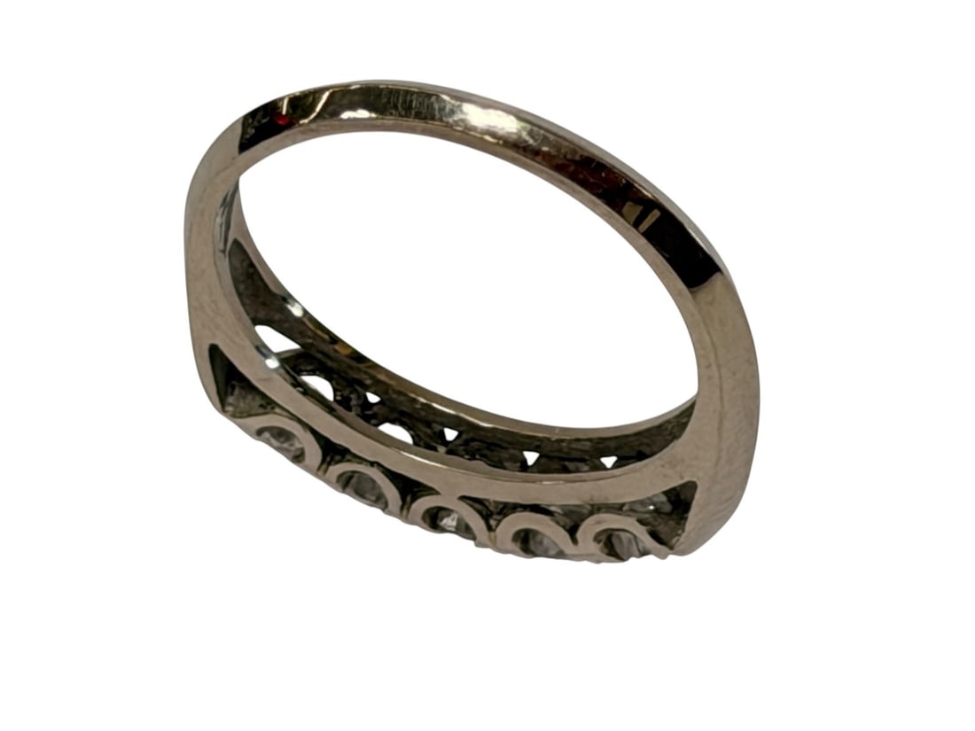 14k Gold Diamond Ring - 3