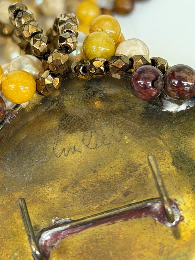 Celia Sebiri Statement Multistrand Necklace - 2