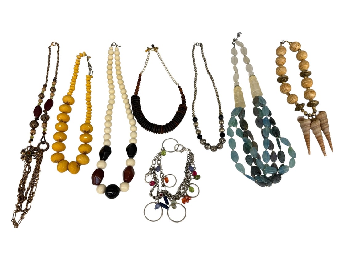 (8) Chunky Statement Necklaces; KJL, Dickler, Lydell (1 of 5)