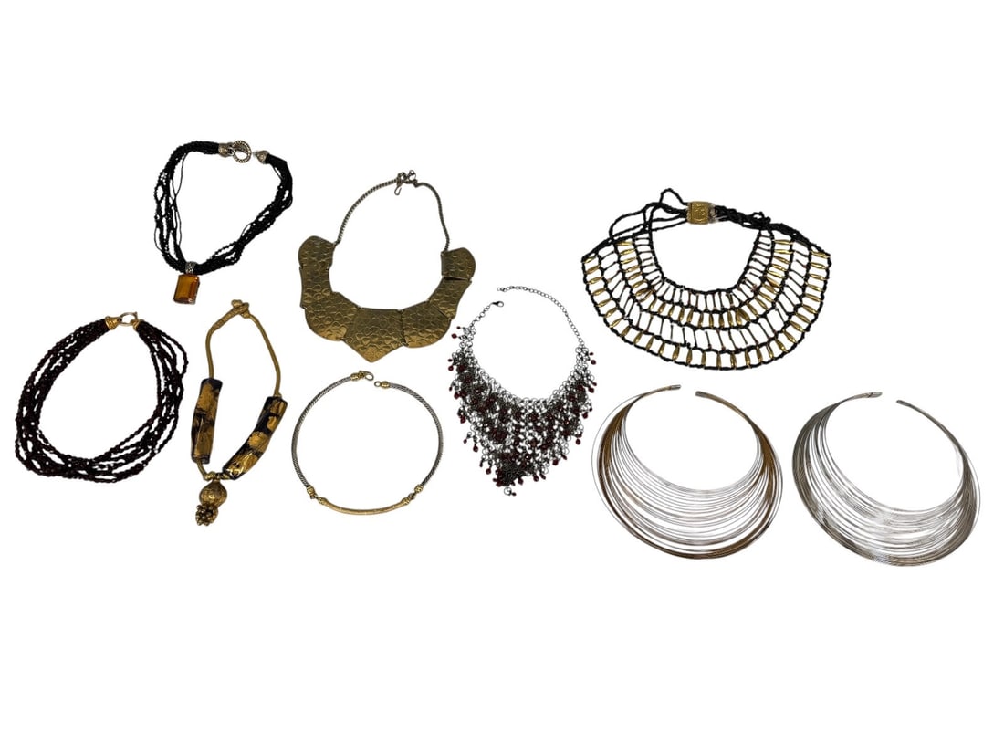 (9) Costume Choker Necklaces (1 of 6)