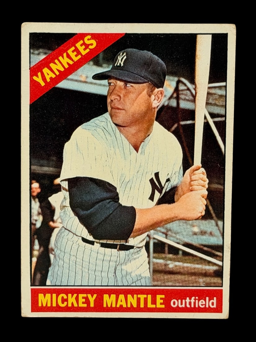 1966 Topps Mickey Mantle #50 (1 of 10)