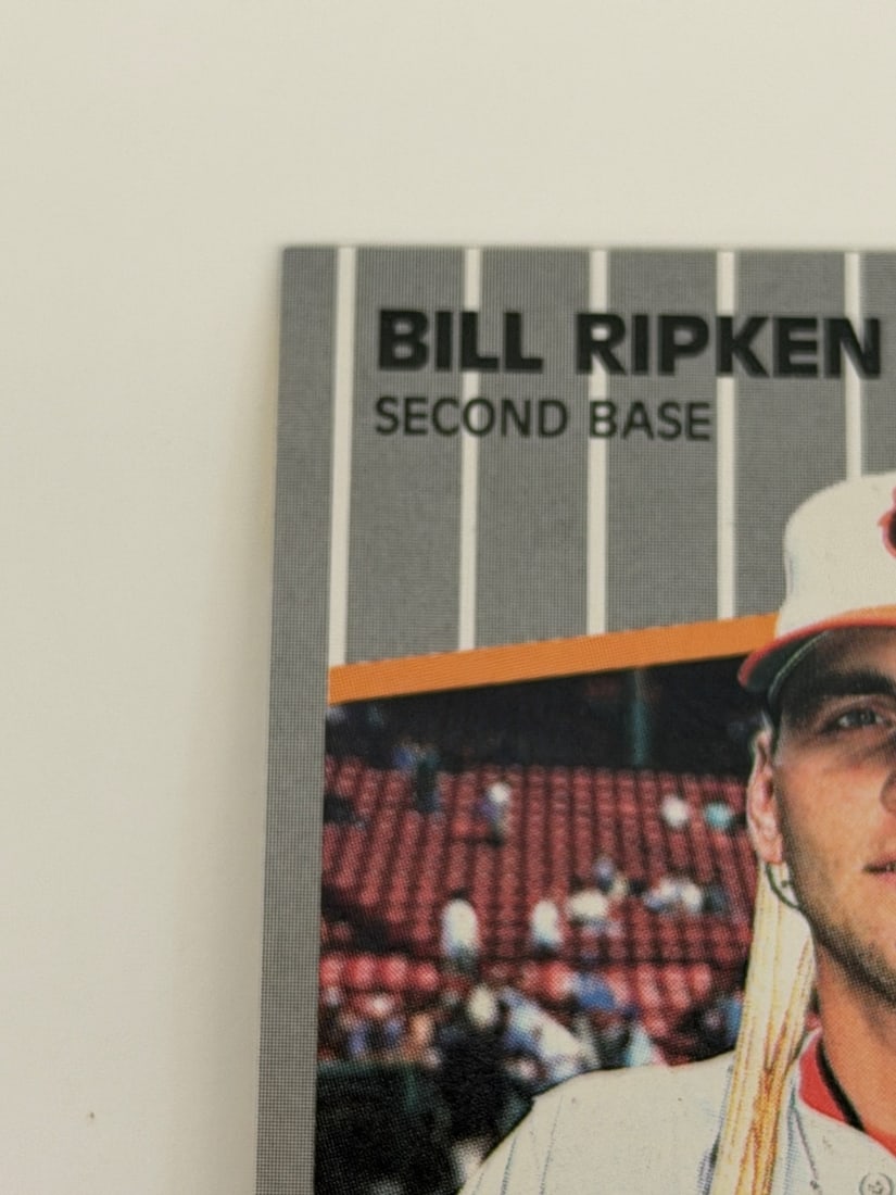 1989 Fleer Billy Ripken Error Card #616 - 5