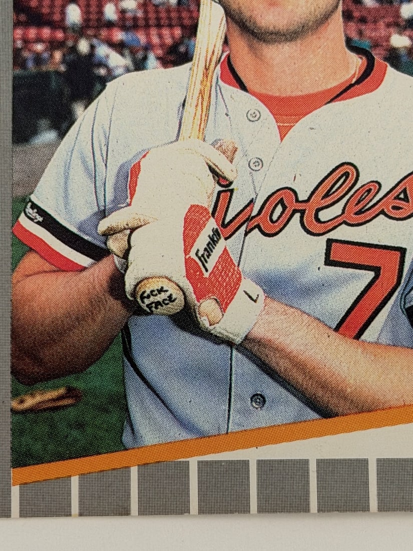 1989 Fleer Billy Ripken Error Card #616 - 6