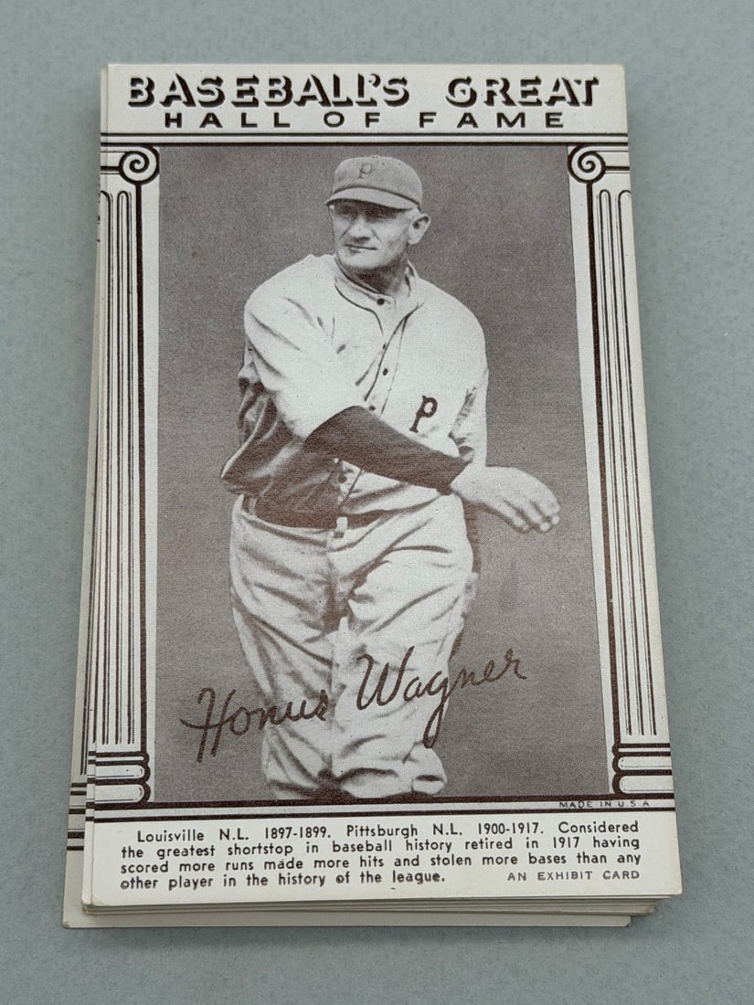1974 Baseball Greatest HOF Exhibit Cards Complete Reprints (1 of 2)