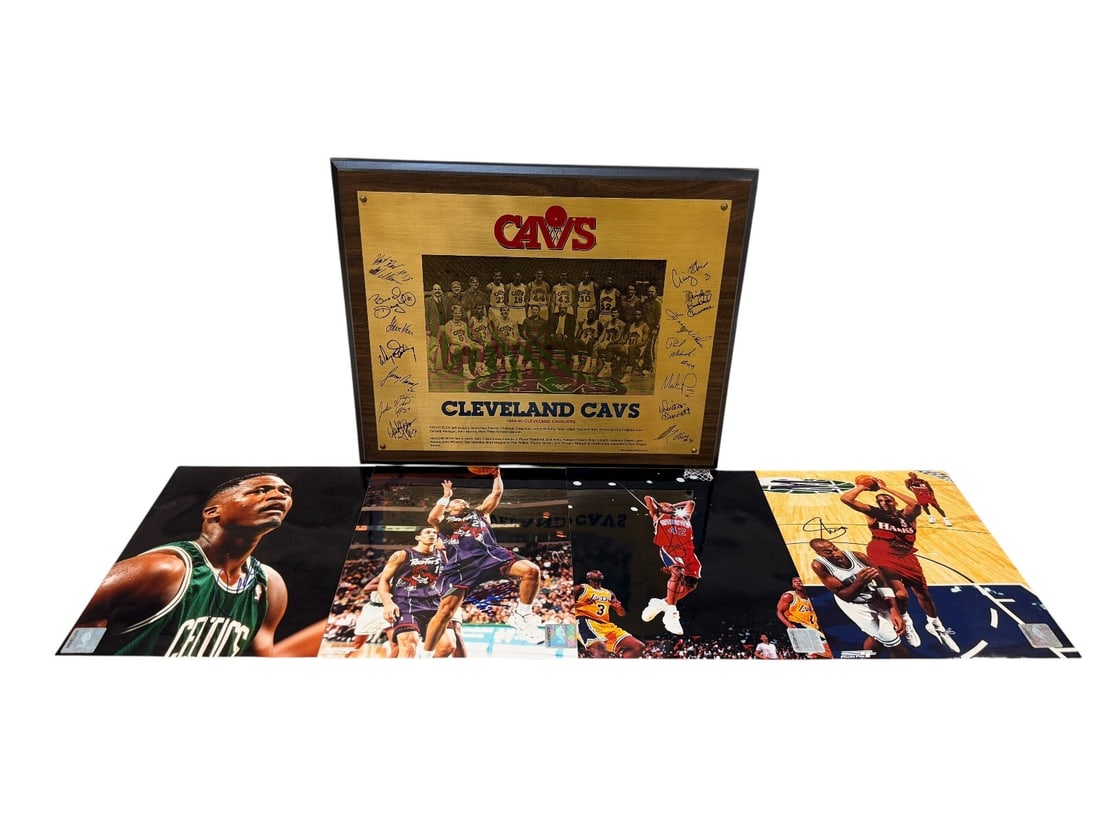 Group of Basketball Memorabilia: Autographs (1 of 5)