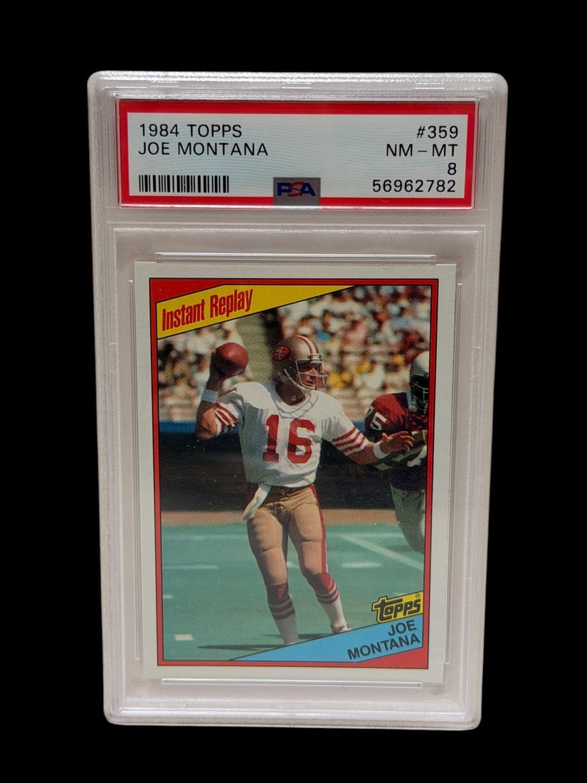 1984 Topps Joe Montana #359 PSA Graded 8 (1 of 2)