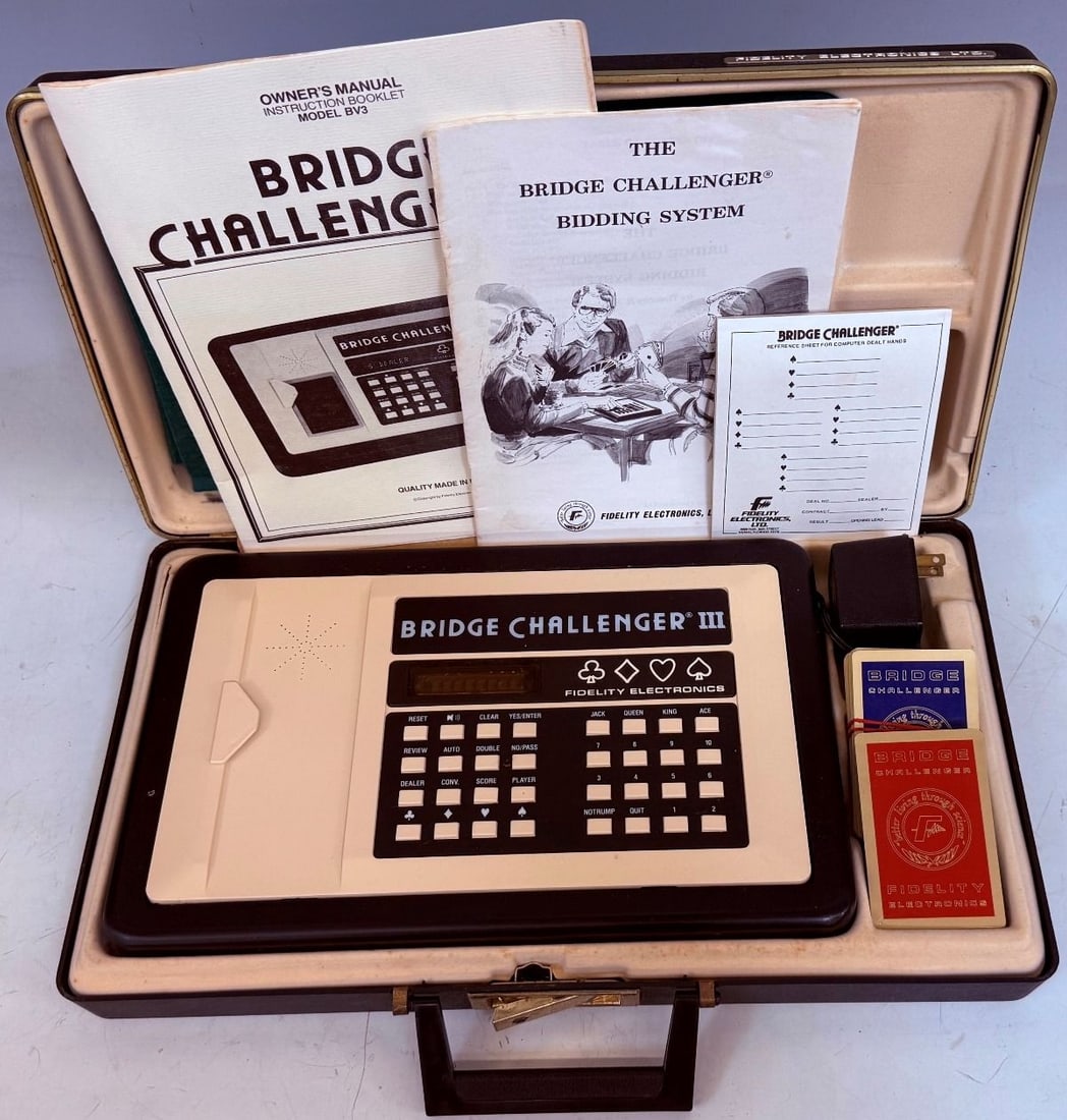 1979 Fidelity Electronics Bridge Challenger III Digital Game Set (1 of 5)