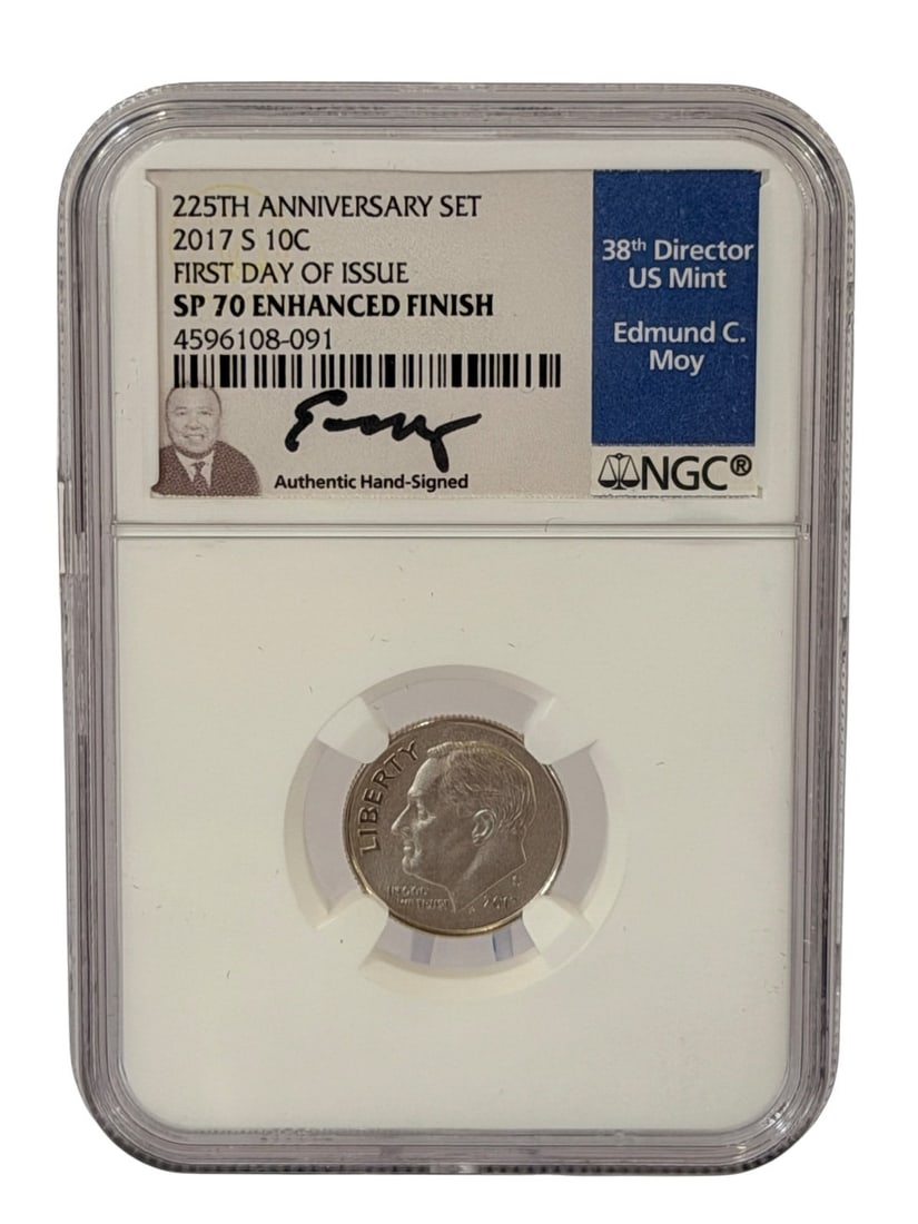 (7) Graded Dimes NGC - 3