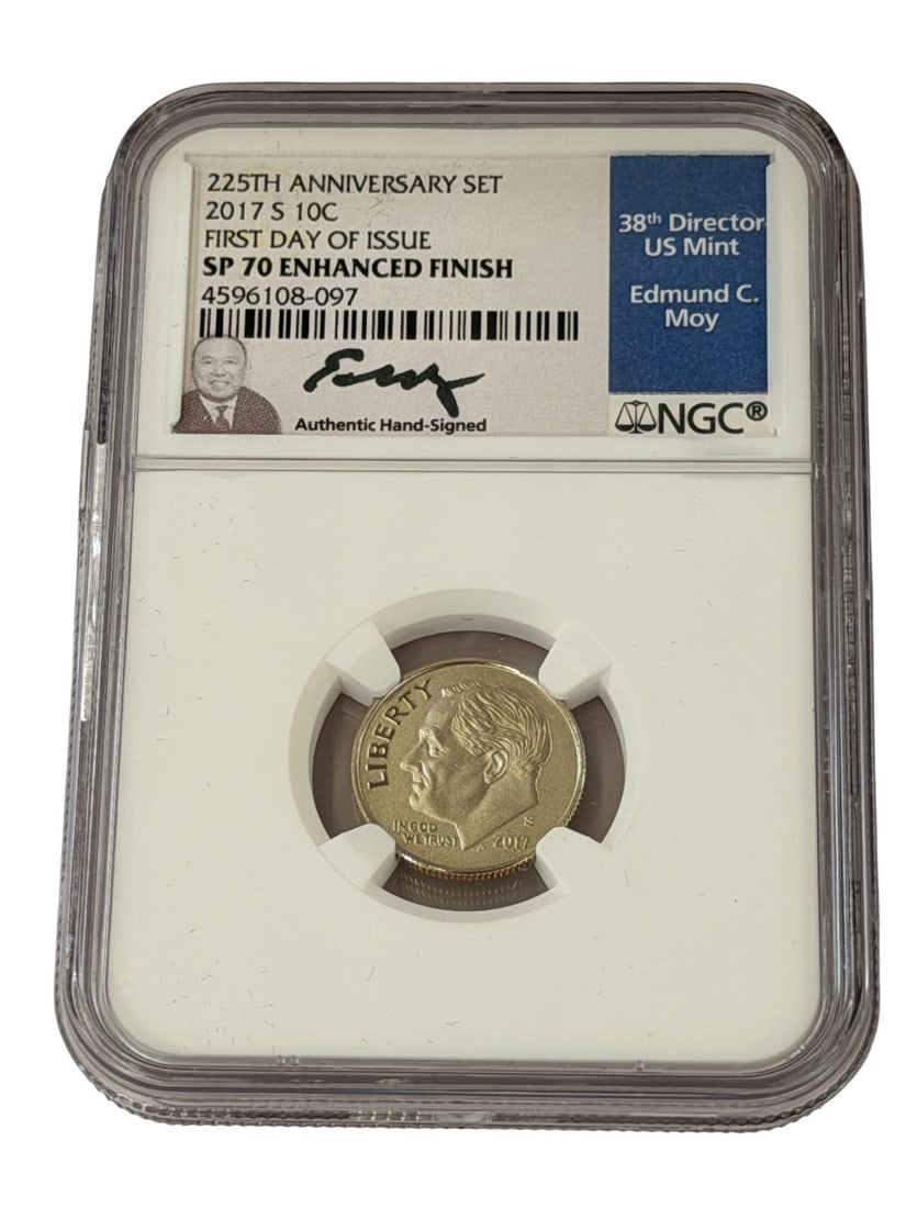 (7) Graded Dimes NGC - 8
