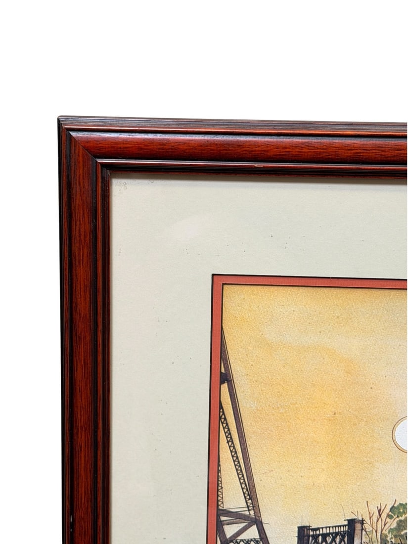 Viktor Schreckengost "Engine No. 21" Signed and Numbered Lithograph - 4