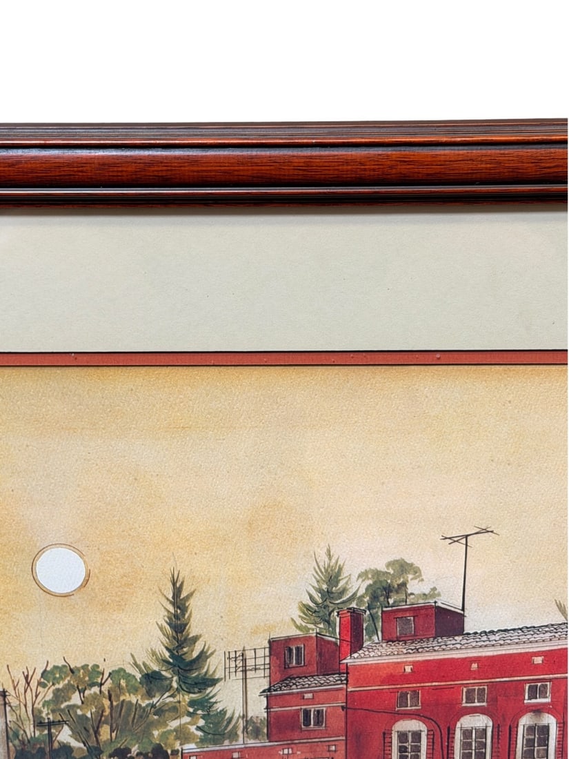 Viktor Schreckengost "Engine No. 21" Signed and Numbered Lithograph - 5
