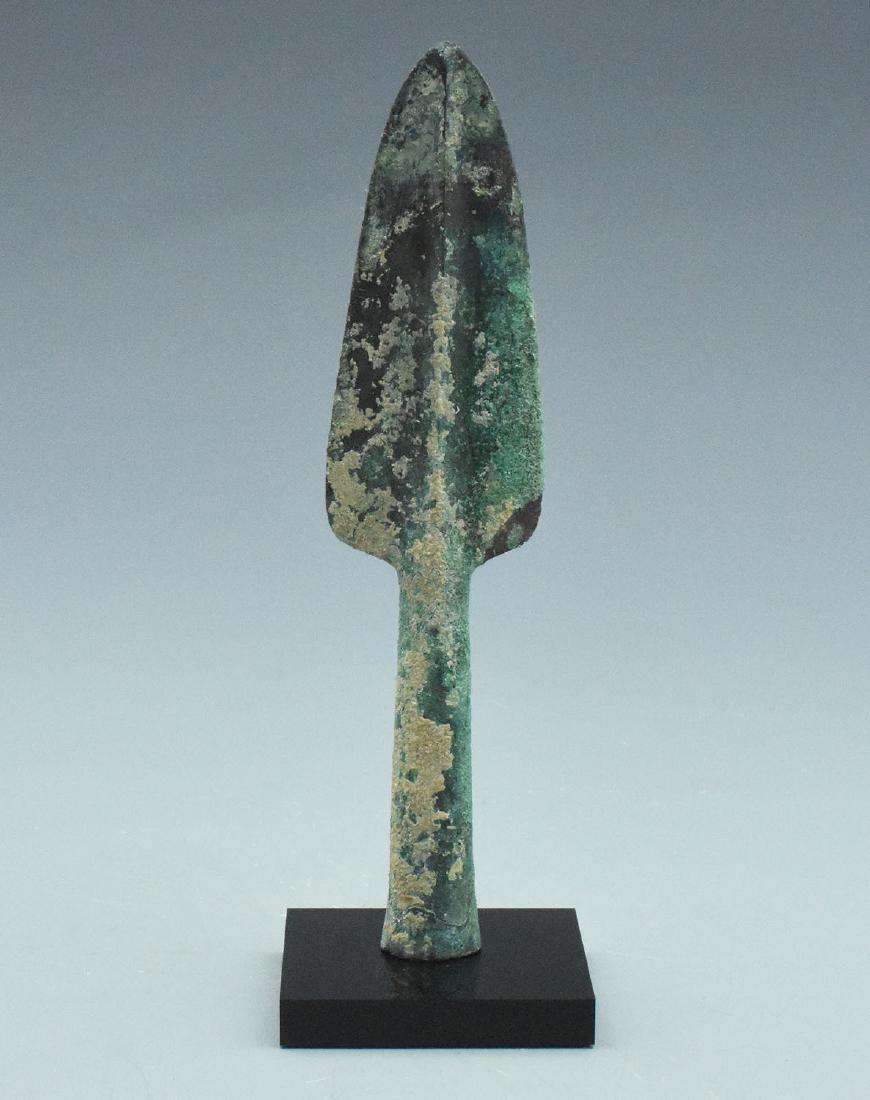 ANCIENT GREEK ARCHAIC SOCKETED SPEAR HEAD (1 of 3)