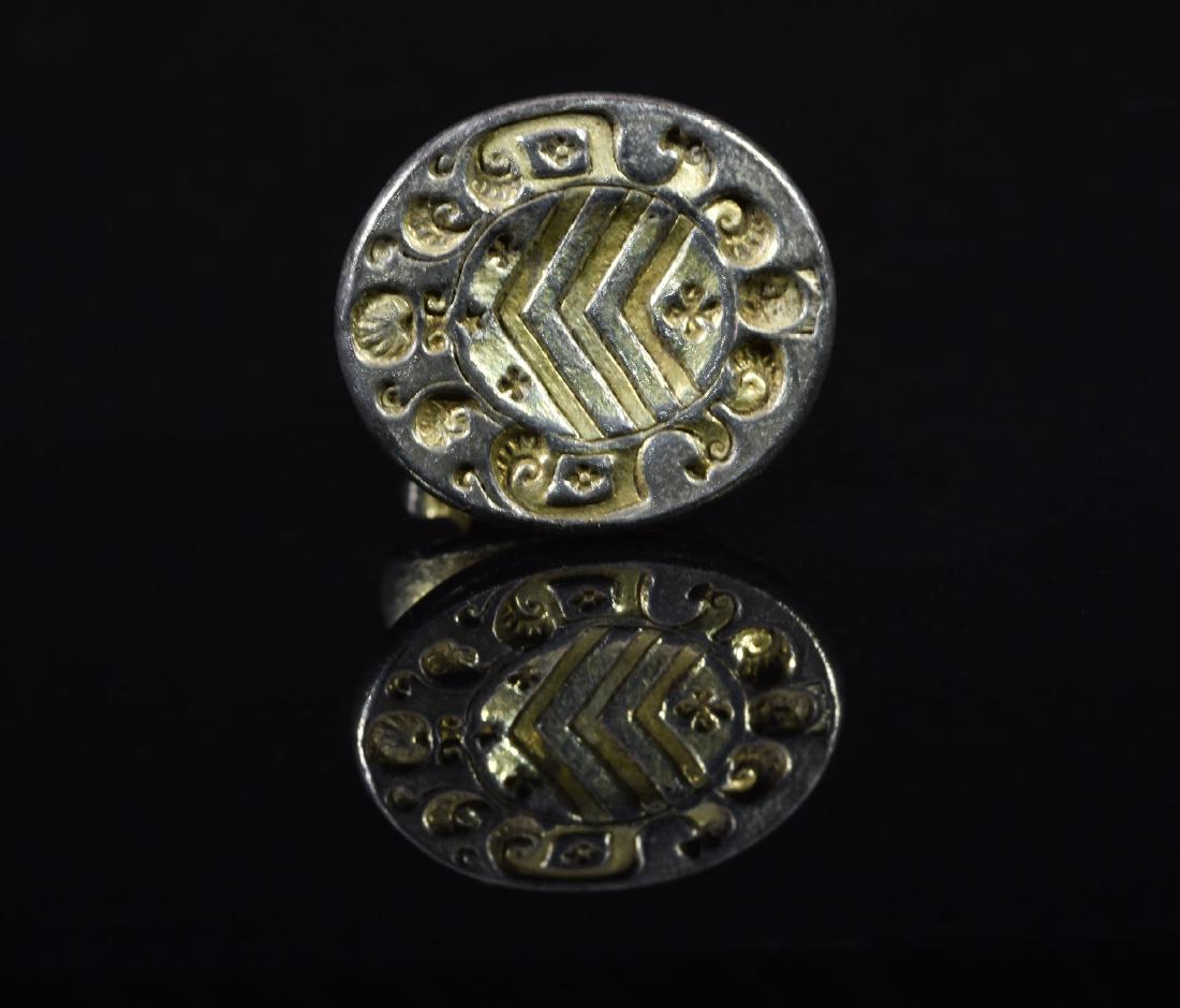 Medieval Silver-Gilt Seal Matrix (1 of 4)