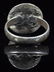 MEDIEVAL FRENCH CRUSADERS SILVER RING WITH INITIALS - 3