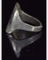 VIKING SILVER NIELLO RING WITH JORMUNGANDR - 2