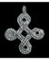 RARE VIKING INTERLACED CROSS