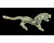 CHINESE HAH JAGUAR WITH GOLD INLAY AND ENAMEL - 2