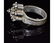 TUDOR PERIOD SILVER RING CROWN SHAPED BEZEL - 2